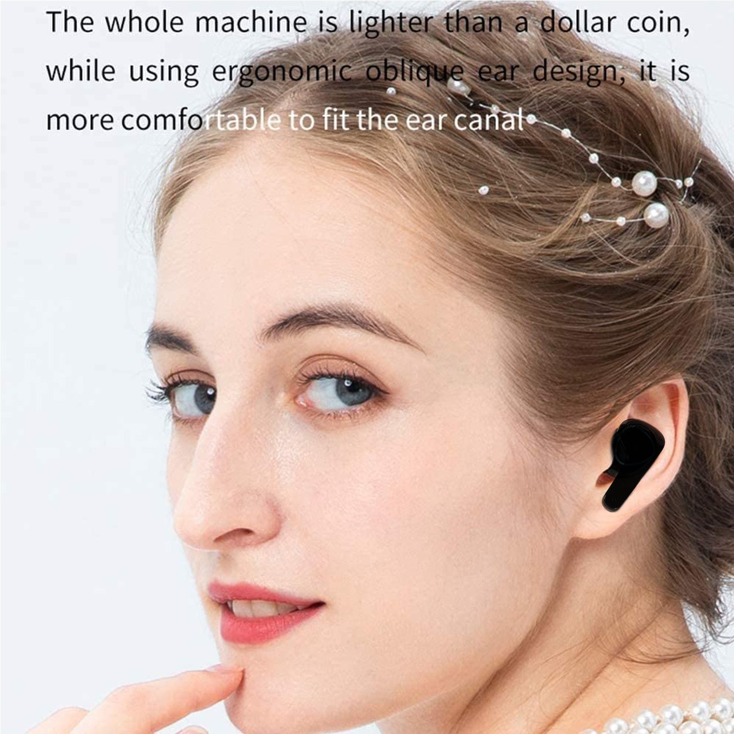 6707 M28 Earbuds Max Bluetooth Gaming Headset With Lighting Ear Buds 5.1 Earbuds Black
