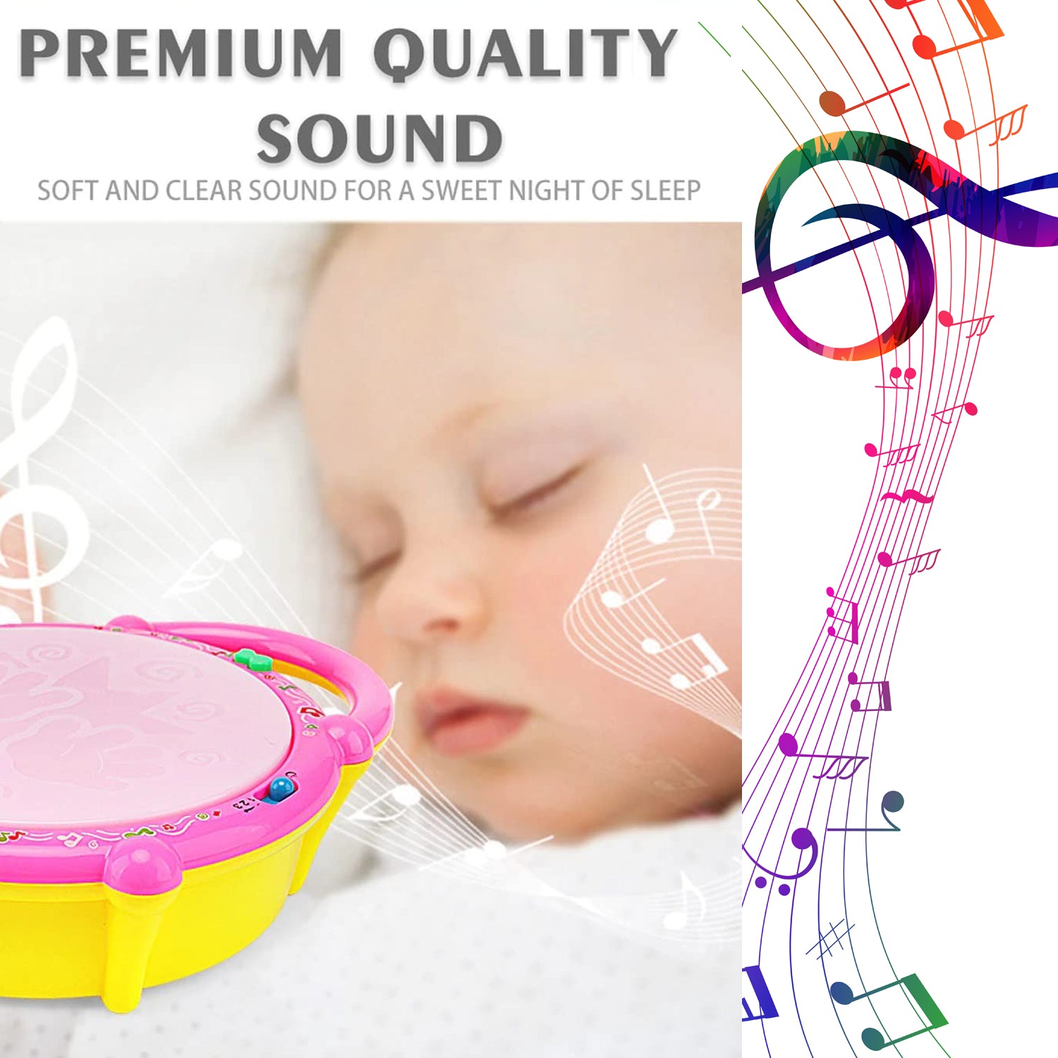4461 Flash Drum Toys For Kids With Light Musical Sound Colorful Plastic Baby Drum Musical Toys For Children Baby Toy Instrument Best Gift For Boys Girls.