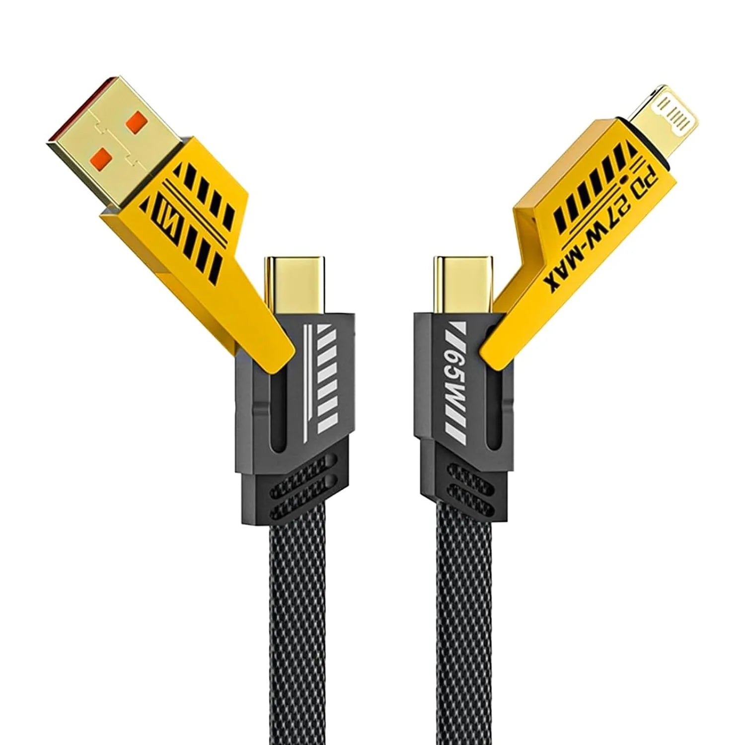 4 In 1 Fast Charging Cable (1 Pc Loose)