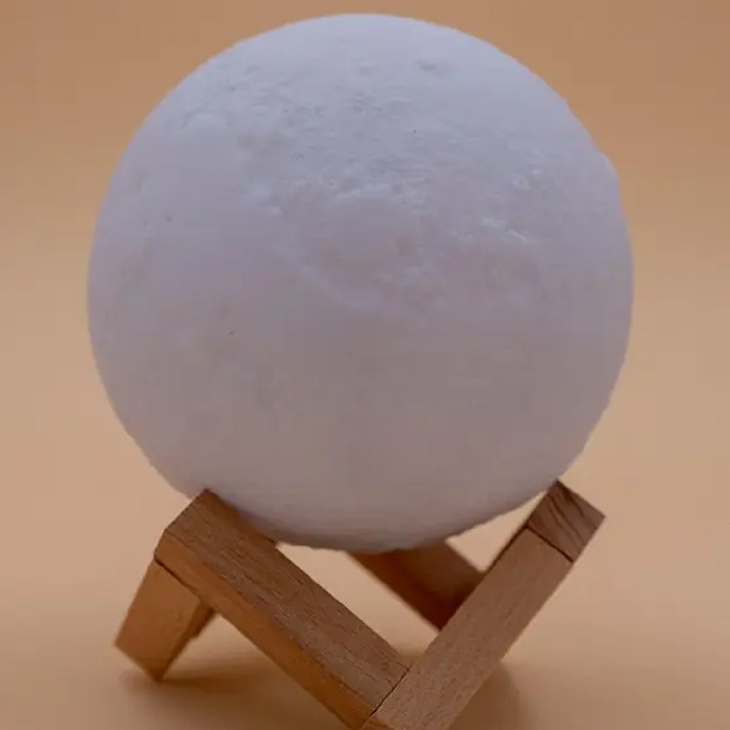 3d 2 In 1 Led Printed Moon Lamp Aroma Diffuser (1 Pc)