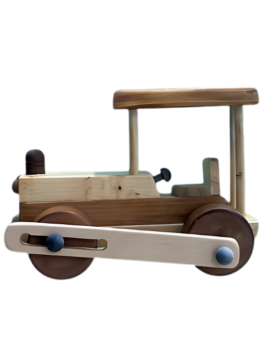 Wooden Bulldozer Toy