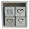 Wooden Shapes Box