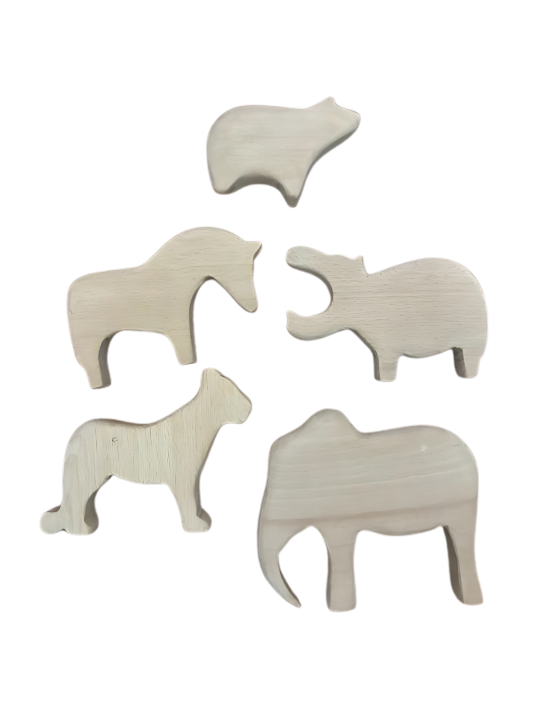 wooden animal toys