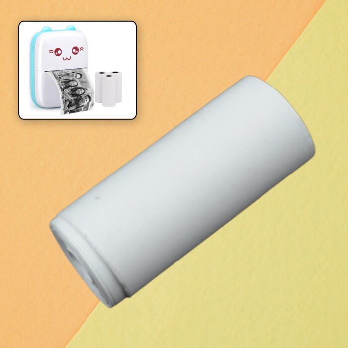 Small Thermal Printer Paper, Printing Paper Roll Aging Resistant Fast Color Rendering Portable Clear Printing for Travel (1 Pc / Printing Paper Roll ) - Image 7