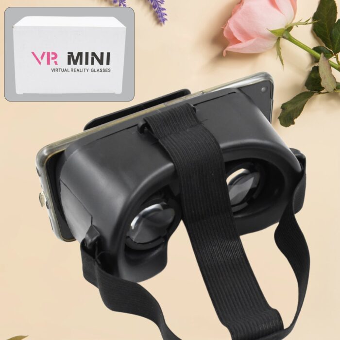 3D VR Glasses Virtual Reality Goggles Headset for All Smartphone VR Goggles-For 3D VR Movies Video Games (1 Pc) - Image 4