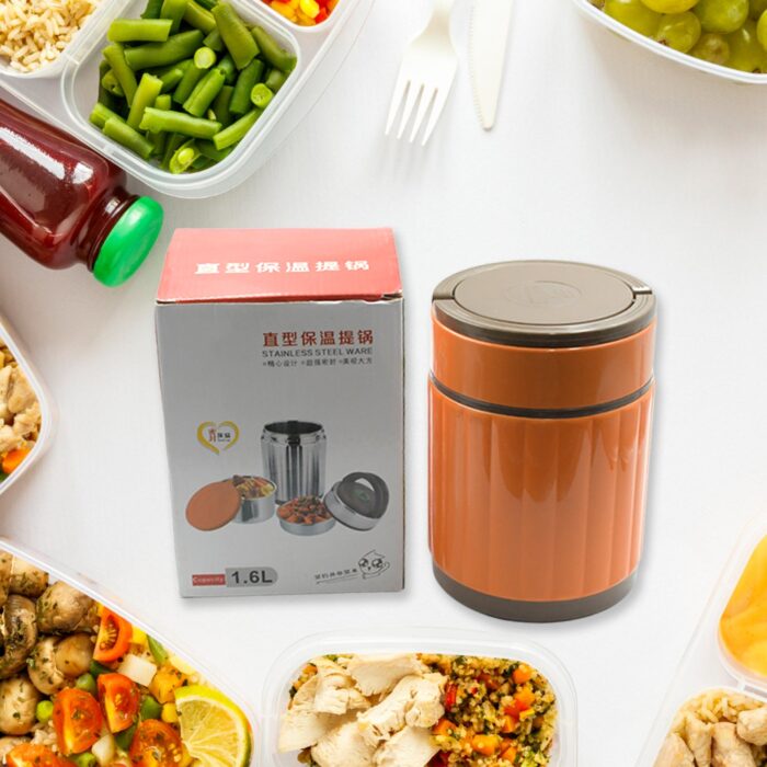 Leak-proof Thermos Flask For Hot Food, Warm Soup Cup, Vacuum Insulated Lunch Box, Food Box for Thermal Container For Food Stainless Steel - Image 5