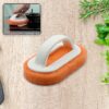 Sponge Kitchen Pot Brush With Handle Reusable And Washable Eraser Cleaner Removal Tool Sink Pot Dish Scrubber Bathroom Decontamination Cleaning Brush Glass Stove Top Cleaners Daily (1 Pc)