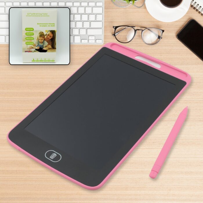 Portable LCD Writing Board Slate Drawing Record Notes Digital Notepad with Pen Handwriting Pad Paperless Graphic Tablet for Kids (8.2 inch) - Image 2