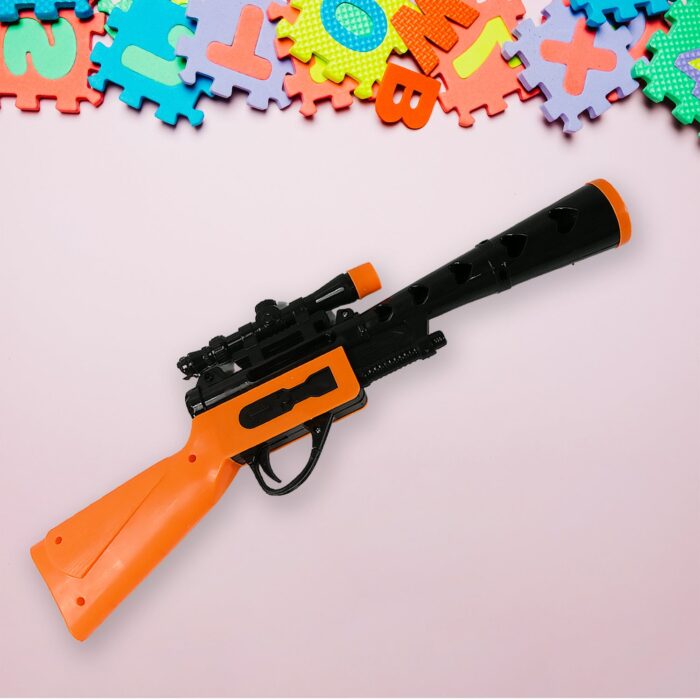 Manual Big Shooting 3 Ball Gun Toy shoot super ping pong gun for kids, Plastic Balls Shooting Gun Toys For Boys Kids High Quality Gun - Image 3