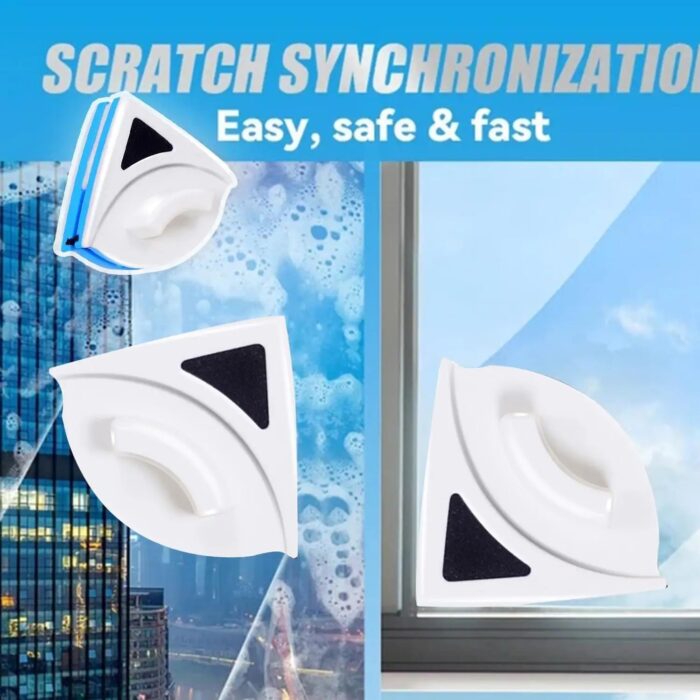 DOUBLE FACE GLASS CLEANER WINDOW SQUEEGEE, MAGNETIC WINDOW WASHING EQUIPMENT - Image 5