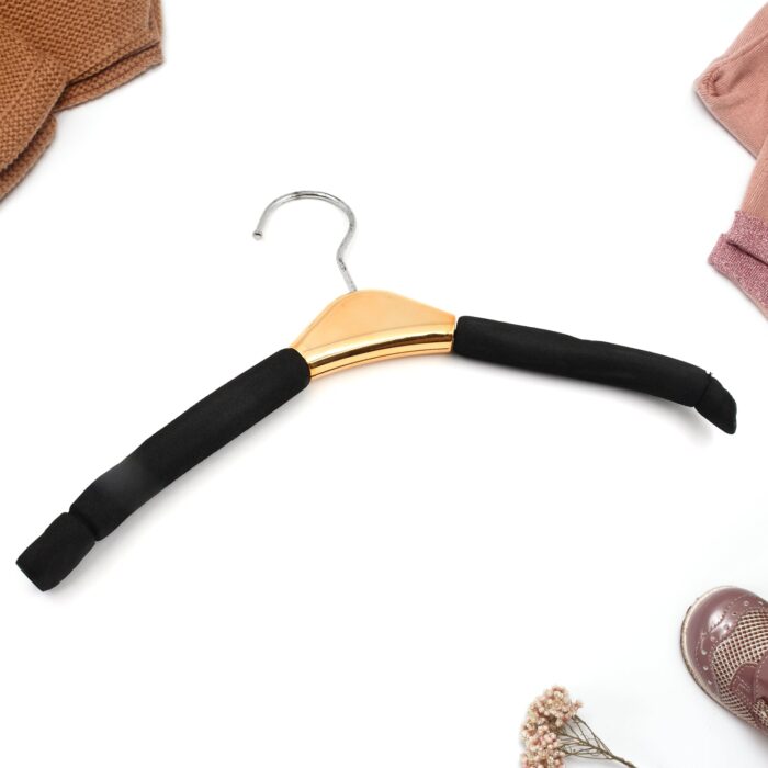 Solid Sponge Hanger Non-Slip Hanger Home No Trace Clothes Hanging Pants Clip Clothing Store Hangers, Clothes Hanger for Closet Wedding Dress Women, Men, Children Clothing (1 Pc) - Image 3