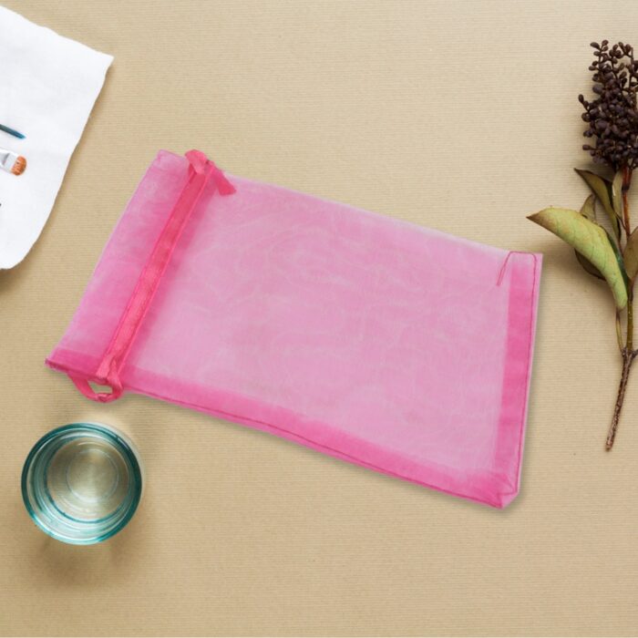 Organza Gift Bags Small Mesh Bags Drawstring Gift Bags Christmas Drawstring Organza Gift Bags, Wedding Party Festival Gift Bags (100 Pcs Set) - Image 3