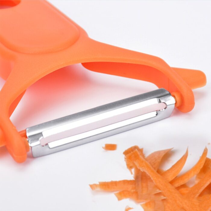 Peeler Slicers Shredders for Fruits and Vegetables, Cutter, Grater Kitchen Helper, Potato Fruits Peeler, Stainless Steel Sharp Blade with Non-Slip Handle (3 Pcs Set) - Image 5