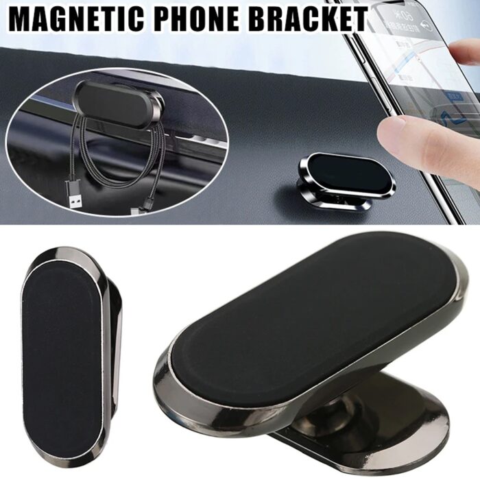 Magnetic Phone Mount/Holder for Car, Super Strong Magnet Universal Car Mount, Dashboard 360° Rotation for Car, Desk, Office, Home & Kitchen for All Smart phones (1 Pc) - Image 3