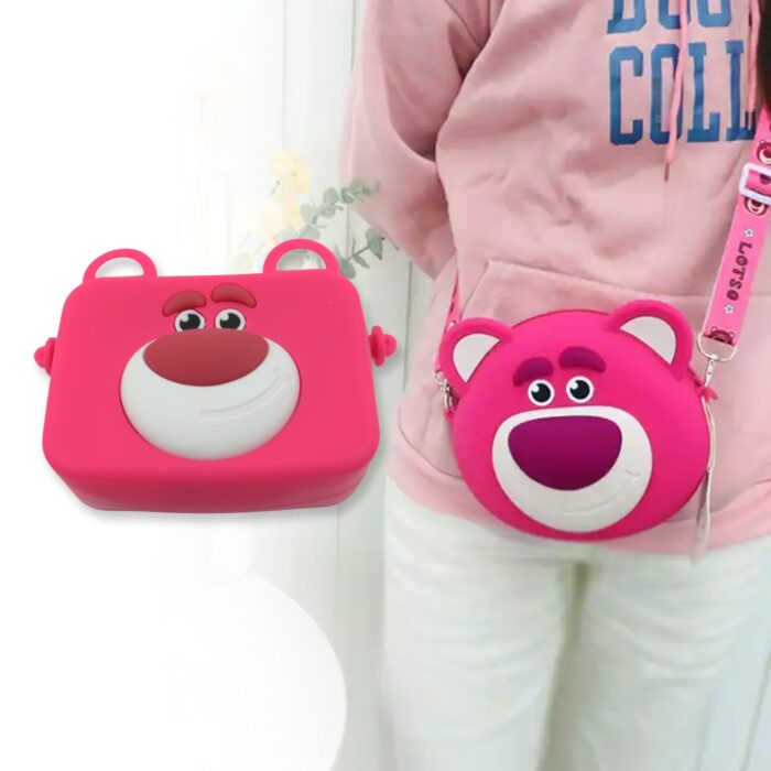 Cute Cartoon Girls' Backpack, Shoulder Bag / Purse, Portable, Mini Silicone Handbag Girls, Children's Bag / Purse for For Girls Women, Gift Girls Bag Accessories (1 Pc ) - Image 3