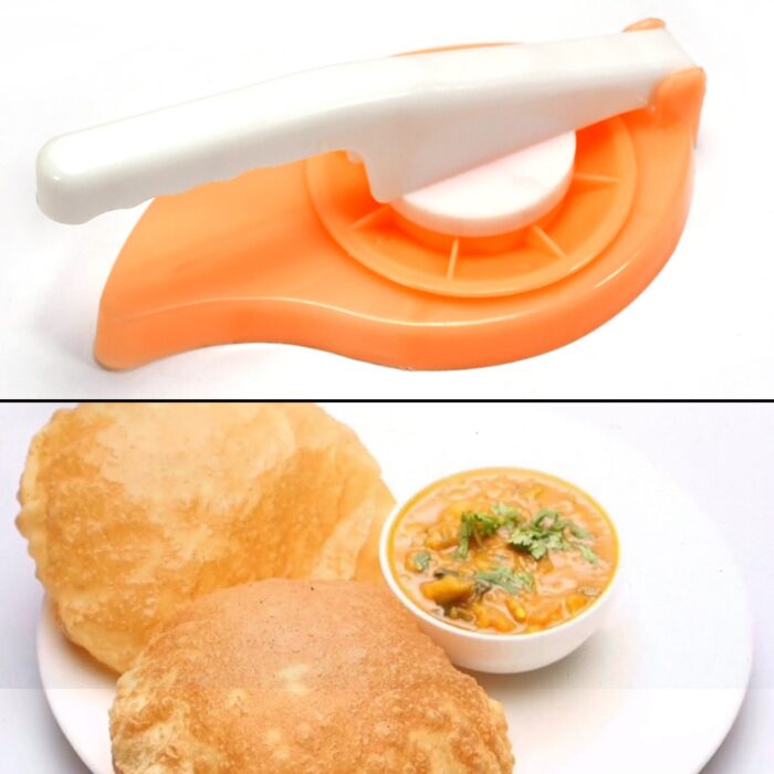 Puri Chapati Press Machine Plastic For Kitchen Use ( 1 pcs ) - Image 6