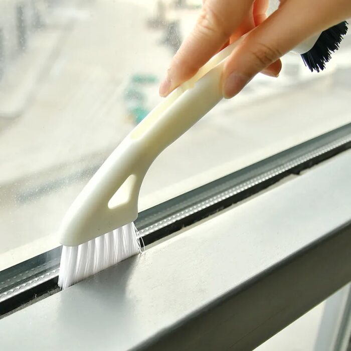Multi Purpose Double Side Twin Cleaning Brush For Home & Clening Brush (1 Pc) - Image 2