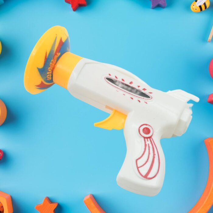 Flash & Sound Super Speed Spinner Gun Set for Kids (Battery Not Included / 1 Pc ) - Image 3
