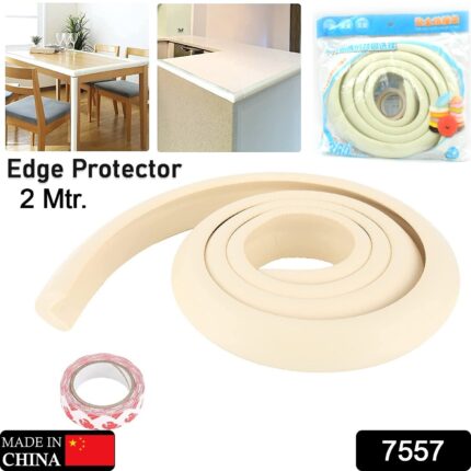 Corner Proofing Edge Protector Safe Corner Cushion for Table, Baby Safety Bumper Guard,Furniture, Bed, Soft Rubber Corner Protectors for Kids (2 Mtr)