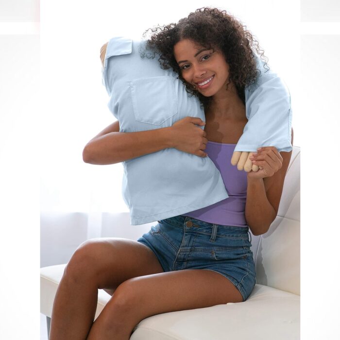 Boyfriend Body Cotton Pillow, Body Pillow Super Soft Boyfriend Pillow Intimate Romantic Bedroom Partner Fun and Unique Dress Up Gift Ideas Body Pillows (1 Pc ) - Image 8