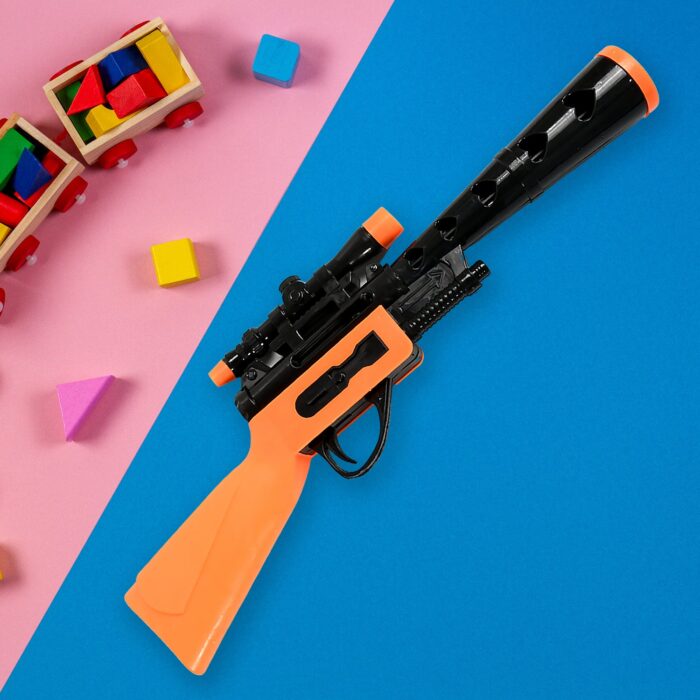 Manual Big Shooting 3 Ball Gun Toy shoot super ping pong gun for kids, Plastic Balls Shooting Gun Toys For Boys Kids High Quality Gun - Image 4