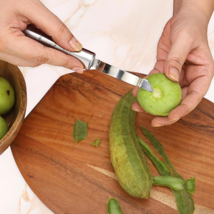 Kitchen Vegetable Peeler, Fruit Peeler, Ergonomic Handle Safe and Easy to Use for Potatoes,Apples,Pears Tomatoes,Carrots,Cucumbers Kitchen Accessory, Kitchen Gadgets (1 Pc) - Image 5