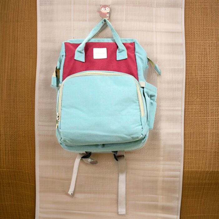 Multipurpose Mom's Backpack Diaper Bag (1 Pc / 14 Pocket / Small) - Image 6