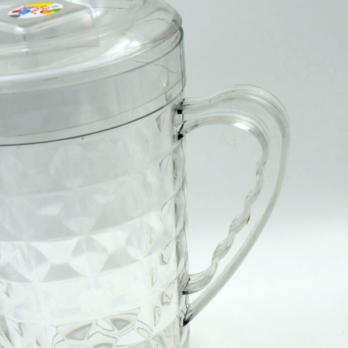 Mocktail Pet Jug  Plastic Jug With lid, Drinking Beverage Jag, Transparent Tableware  Reusable BPA Free, Plastic Water jug for Home use, Perfect for Home, Restaurants - Image 6