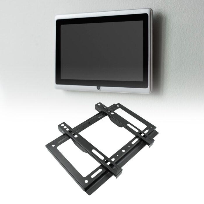 TV Wall Bracket Mount Slim Monitor Stand for 14 x 42, LCD LED 3D plasma Flat TVs Full Motion Heavy-Duty Wall Bracket, Sturdy and Strong Flat Screen Design TV Wall Mount (29cmx19cm) - Image 5
