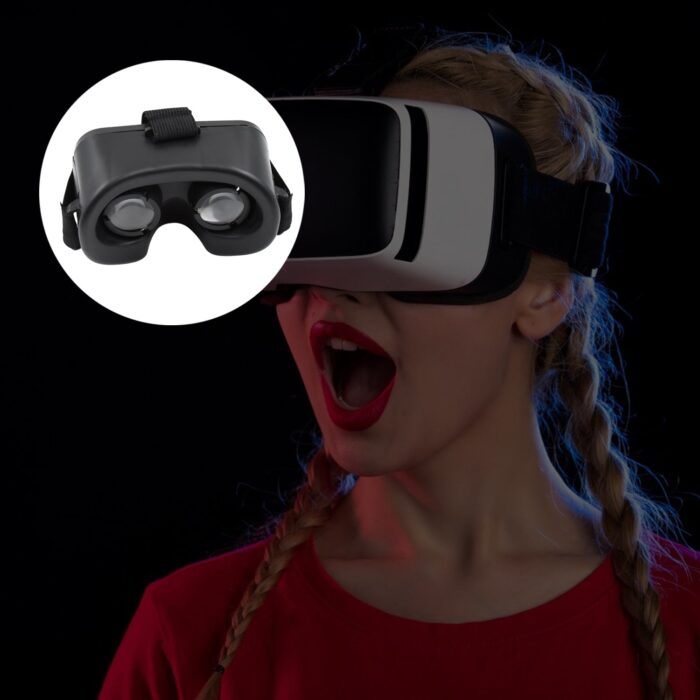 3D VR Glasses Virtual Reality Goggles Headset for All Smartphone VR Goggles-For 3D VR Movies Video Games (1 Pc) - Image 6