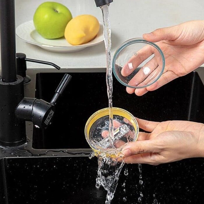 Multifunctional Round Shape Peeler with Container Removable and Washable Storage Type Vegetable Fruit Peeler for Kitchen (1 Pc / Mix Color) - Image 3