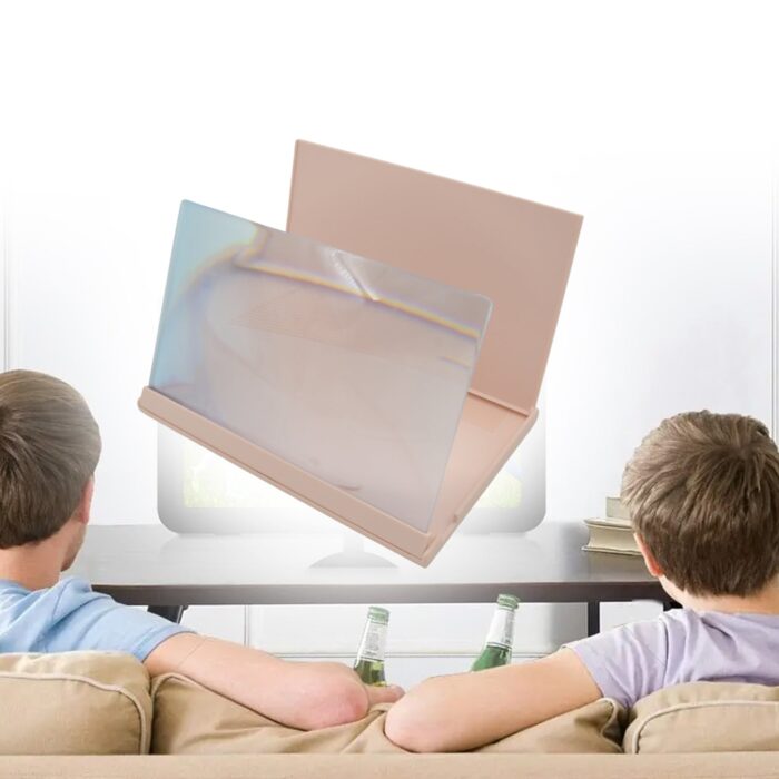 3D Phone Screen Magnifier Video Screen Amplifier Expander Holder Bracket for Mobile Phone Screen Zoom Display (1 Pc) - Image 5