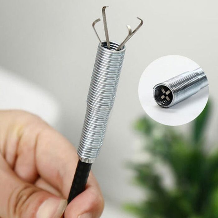 Drain Block Remover (90cm): Cleaning Tool for Pipes, Clogged Drains - Image 3