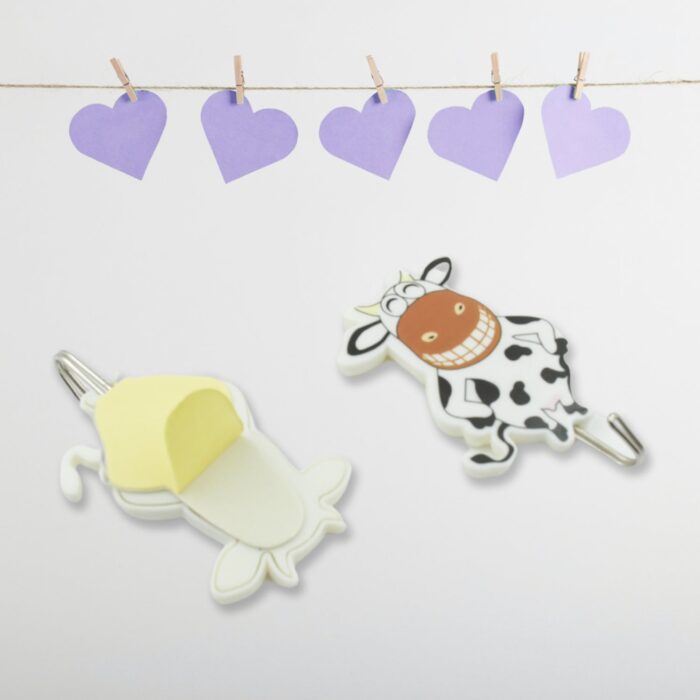 Multipurpose Self-Adhesive Hooks (2 Pc): Heavy Duty, Waterproof, Wall Mount (Bathroom, Kitchen) - Image 4