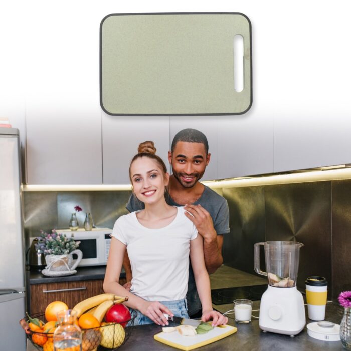 Plastic Chopping Board (Large): 37x25cm, Multipurpose Cutting Board - Image 5