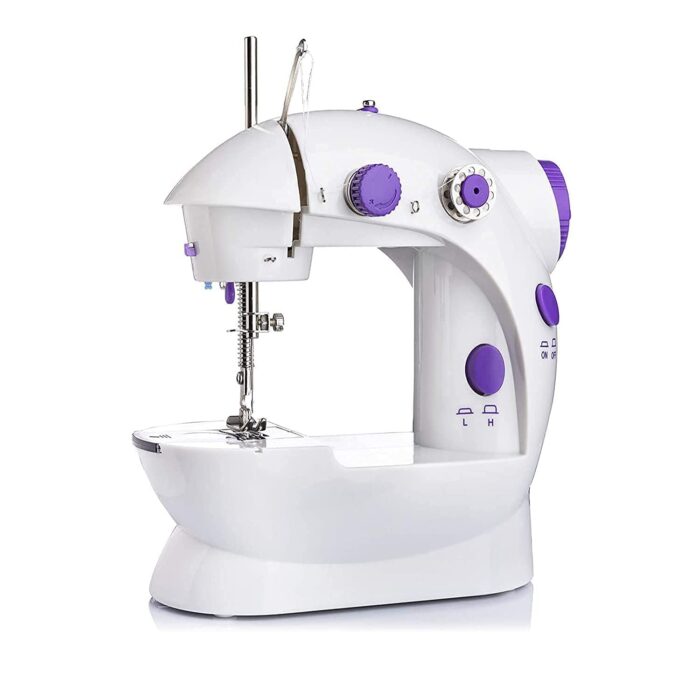 Home Tailoring Sewing Machine With Extension Table Set, Foot Pedal, Adapter Mini Electric Silai Machine, Portable Stitching Machine/Tailoring Machine - Image 4