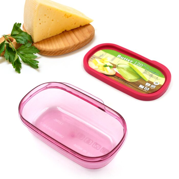 Butter Container, PP Butter Storage Box Easy to Take Portable Large Capacity for Kitchen for Home for Cheese for Butter (120 ML) - Image 5