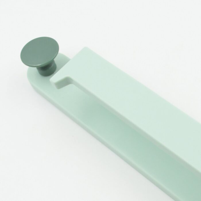Modern Wall Rack: Round Hook Towel Holder (Durable Plastic, 1 Pc) - Image 5