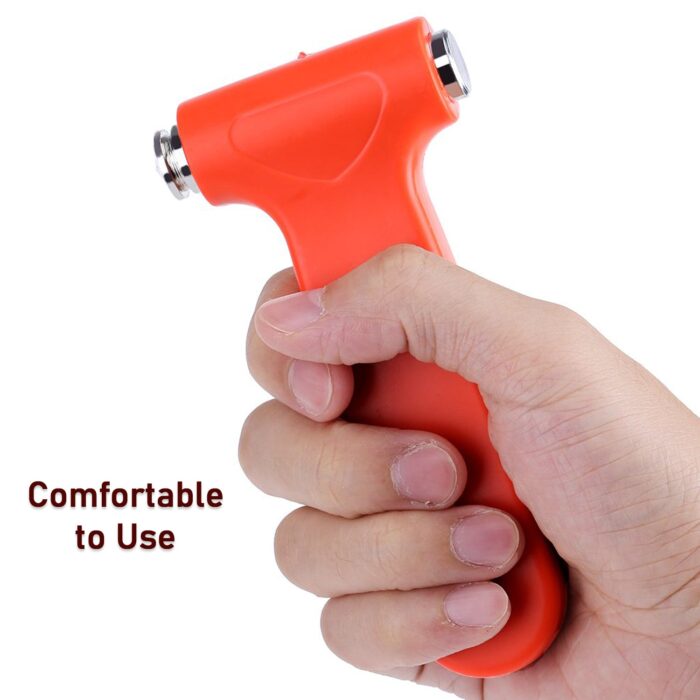 Car Safety Hammer,Emergency and Rescue Tool,Car Window Breaker and Seatbelt Cutter,Safety Hammer Emergency Rescue Tool,Car Window Breaking Seat Belt Cutter (1 Pc) - Image 4