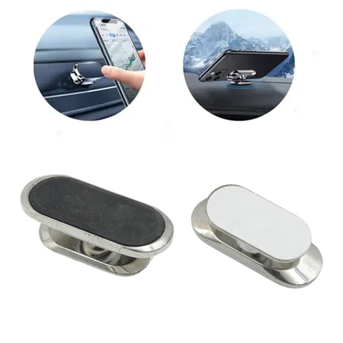 Magnetic Phone Mount/Holder for Car, Super Strong Magnet Universal Car Mount, Dashboard 360° Rotation for Car, Desk, Office, Home & Kitchen for All Smart phones (1 Pc) - Image 6
