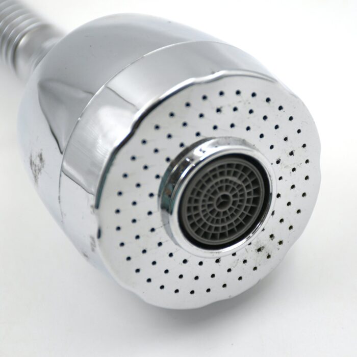 Water Faucet Sprayer Swivel Faucet Head, Spray Splash-Proof 360 ° Rotatable Spray Head Adapter Anti -Splash Tap Booster Shower & Water Saving Adjustment for Multifunctional for Home Bathroom, Kitchen Plastic vs Steel (20 Cm) - Image 6