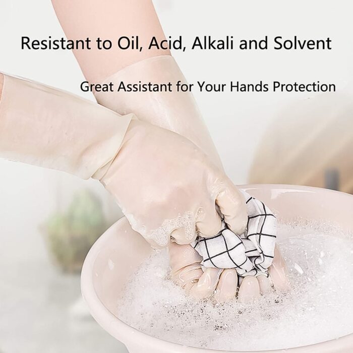 Cleaning Gloves Hand Gloves for Kitchen Household (1 Pair) - Image 3