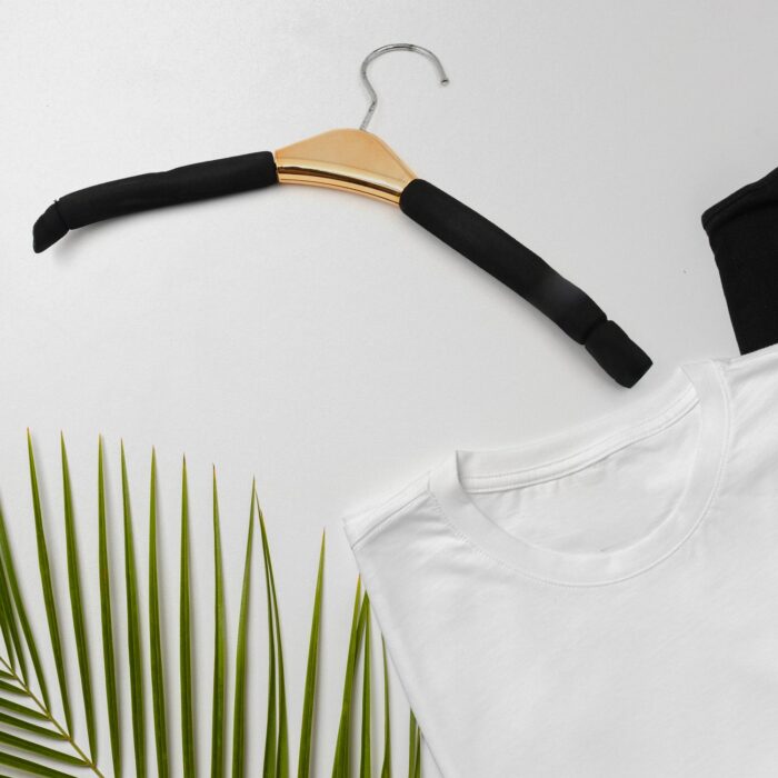 Solid Sponge Hanger Non-Slip Hanger Home No Trace Clothes Hanging Pants Clip Clothing Store Hangers, Clothes Hanger for Closet Wedding Dress Women, Men, Children Clothing (1 Pc) - Image 5
