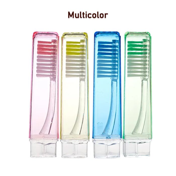 Foldable Toothbrushe Portable Folding Toothbrush Super Soft Bristle Travelling Toothbrush Fold Travel Camping Hiking Outdoor Easy To Take Teethbrush (1 pc ) - Image 3
