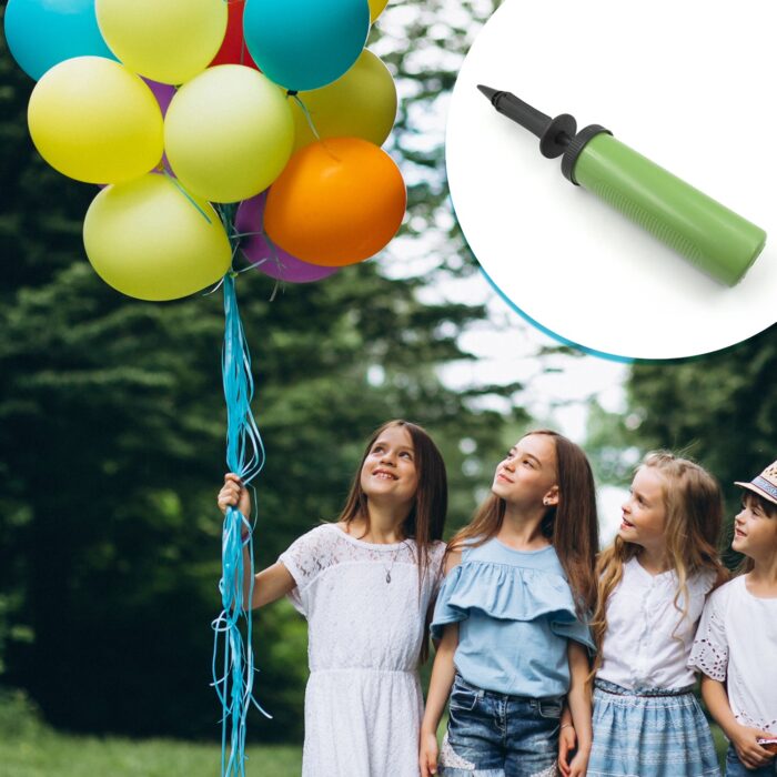 Pump for Balloons, Hand Pump, Air Pump Balloon, Robust Durable Plastic, for Party, Birthday, Wedding, Inflatable Toys - Image 3