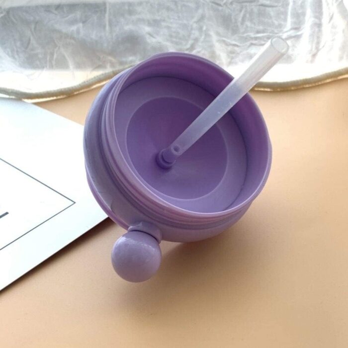 Whale Spray Sippy Cup (1 Pc): Straw, Lid, Spill-Proof, Fun Water Play - Image 6