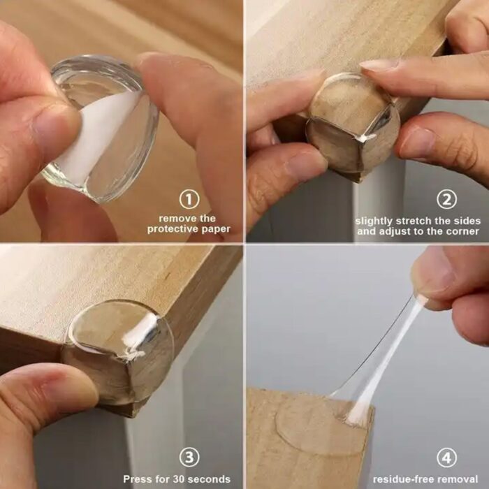 Pc Baby Safety Corner Protectors (High-Adhesive) - Image 5