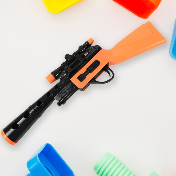 Manual Big Shooting 3 Ball Gun Toy shoot super ping pong gun for kids, Plastic Balls Shooting Gun Toys For Boys Kids High Quality Gun - Image 5