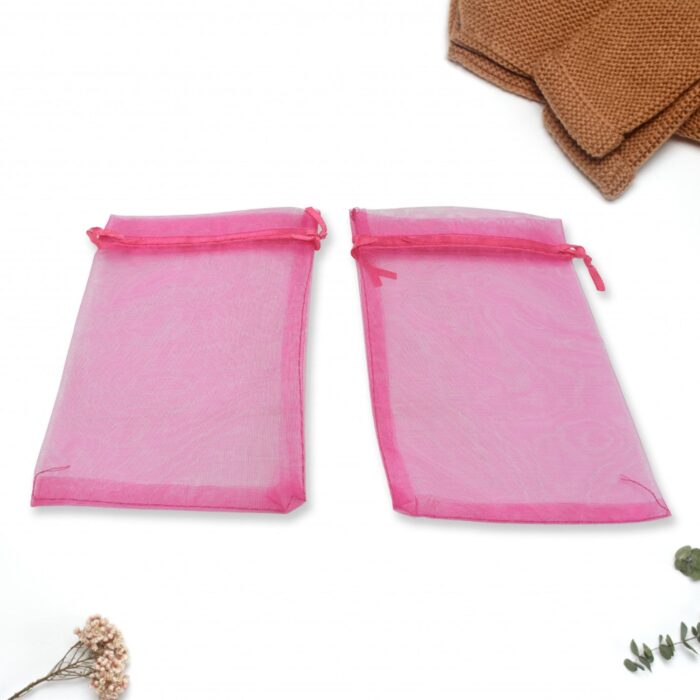 Organza Gift Bags Small Mesh Bags Drawstring Gift Bags Christmas Drawstring Organza Gift Bags, Wedding Party Festival Gift Bags (100 Pcs Set) - Image 6