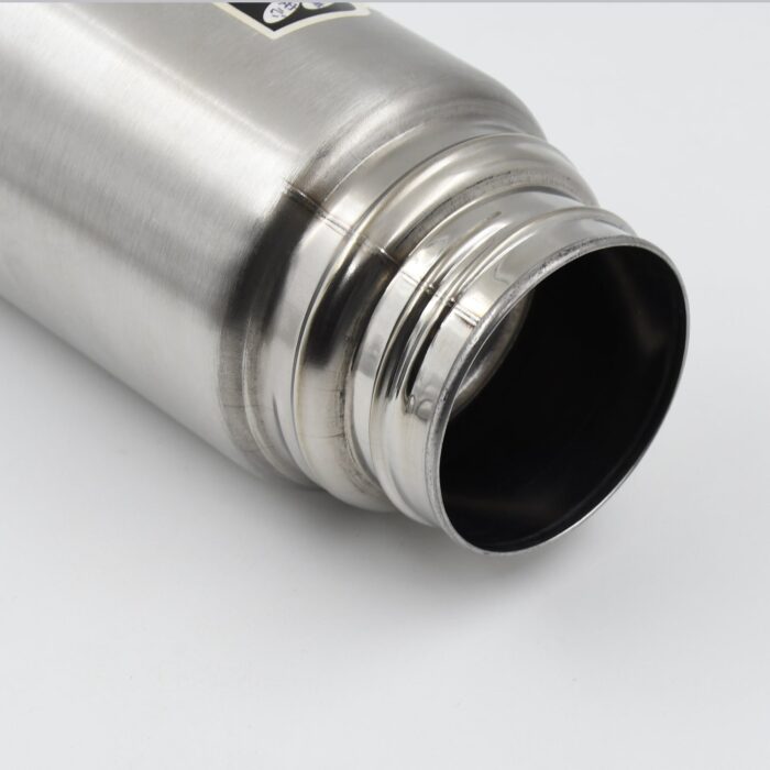 Double Wall Stainless Steel Thermos Flask 500ml Vacuum Insulated Gift Set with Two Cups Hot & Cold, Stainless Steel, Diwali Gifts for Employees, Corporate Gift Item (3 Pcs Set) - Image 5